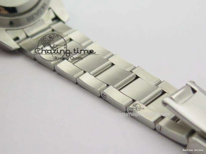 0414 Fashionable Milgauss 116400 GV JF 1:1 Green Sapphire Blue Dial On SS Bracelet A2824 V 3950